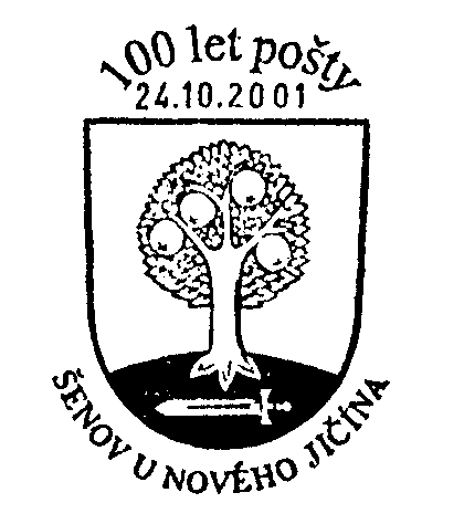 100 let pošty Šenov u Nového Jičína